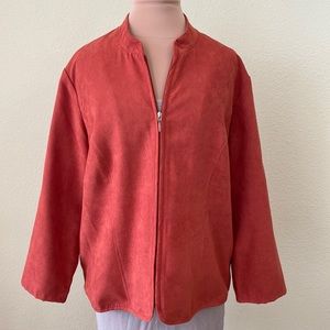 Studio Works Pumpkin Zip Front Jacket